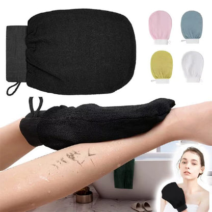 Moroccan Hammam Bath Scrub Glove Exfoliating Body Facial Tan Massage Glove Exfoliator Glove Random Color Bath Shower Wash
